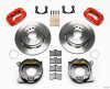 Wilwood Forged Dynalite P/S Park Brake Kit Red New Big Ford 2.36in Offset - 140-7582-R