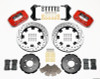 Wilwood Dynapro Radial Front Kit 12.19in Drilled Red 99-03 Jetta IV & Golf IV - 140-8276-DR