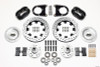 Wilwood Forged Dynalite Front Kit 12.19in Drilled 37-48 Ford Psgr. Car Spindle - 140-8583-D