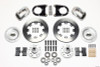 Wilwood Forged Dynalite Front Kit 12.19in Polished 37-48 Ford Psgr. Car Spindle - 140-8583-P