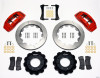 Wilwood TC6R Front Kit 16.00in Red 1999-2014 GM Truck/SUV 1500 - 140-8992-R