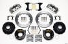 Wilwood Narrow Superlite 4R Rear P-Brk Kit 12.88in Polished Big Ford Old Style 2.36in Offset - 140-9217-P
