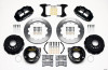 Wilwood Narrow Superlite 4R Rear P-Brk Kit 12.88in 2005-2014 Mustang - 140-9221