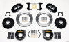Wilwood Narrow Superlite 4R Rear P-Brk Kit 12.88in 58-64 Olds/Pontiac Ends 2.81in Offset - 140-9224