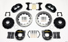 Wilwood Narrow Superlite 4R Rear P-Brk Kit 12.88in Drilled 58-64 Olds/Pontiac Ends 2.81in Offset - 140-9224-D