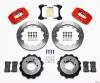 Wilwood Dynapro Radial Rear Kit 13.00in Red Mitsubishi EVO VIII - 140-9286-R