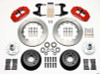 Wilwood Narrow Superlite 6R Front Hub Kit 14.00in Red 74-80 Pinto/Mustang II Disc Spindle only - 140-9802-R
