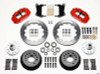 Wilwood Narrow Superlite 6R Front Hub Kit 12.88in Red 67-69 Camaro 64-72 Nova Chevelle - 140-9803-R