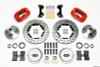 Wilwood Forged Dynalite Front Kit 11.00in Drilled-Red WWE ProSpindle - 140-9917-DR