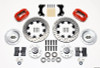 Wilwood Forged Dynalite Front Kit 12.19in Drilled-Red WWE ProSpindle - 140-9918-DR