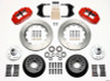 Wilwood Narrow Superlite 6R Front Hub Kit 14.00in Red WWE ProSpindle - 140-9920-R
