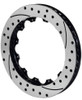 Wilwood Rotor-SRP48 Iron-LH-BLK-Drill 12.88 x .750 - 12 on 8.75in - 160-12470-BK
