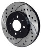 Wilwood Rotor-.68in Offset-SRP-BLK-Drill-LH 10.32 x .83 - 4 x 3.93 - 160-12839-BK