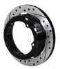 Wilwood Rotor-1.91in Offset-SRP-BLK-Drill-LH 11.00 x .810 - 5 x 5.75in Floater - 160-13955-BK
