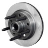 Wilwood Rotor-Vented w/ Hub & Long Studs 10.15. x 0.81 - 5 on 5.00in-Hybrid - 160-9240LS