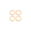 WIlwood Tandem M/C Copper Washer Kit .450 ID x .675 OD (Pack of 4) - 240-11326-4 Photo - Primary