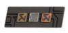 Akrapovic Copper/silver/brass pin set - large - 800982