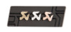 Akrapovic Cut copper/silver/brass pin set - 800984