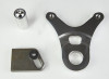 Wilwood Caliper Mounting Kit Chrome w/Bracket GP310 Sprocket Brake 48 Tooth - 250-10177-P