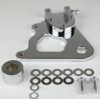 Wilwood Caliper Mounting Kit Chrome w/Bracket GP310 1984-99 Dyna - 250-8034