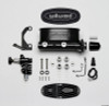 Wilwood HV Tandem M/C Kit w L/H Bracket & Prop Valve - 1 1/8in Bore Black - 261-13270-BK