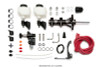 Wilwood Tandem Remote M/C Kit w L/H Brkt & Prop Valve - 7/8in Bore Black-W/Pushrod - 261-14249-BK