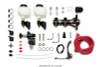 Wilwood Tandem Remote M/C Kit w L/H Brkt & Prop Valve - 1 1/8in Bore Black - 261-14252-BK