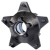 Wilwood Hub-Starlite 55 Rear - Standard Offset 5/8 C Studs-Drilled-Black-Less Races - 270-6513UBD