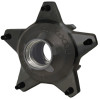 Wilwood Hub-Starlite 55 Front w/Snap-Cap Std. Offset 5/8 C Studs-Black - 270-6735BC