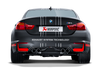 Akrapovic 14-17 BMW M4 (F82 F83) Rear Carbon Fiber Diffuser - Matte - DI-BM/CA/1