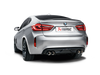 Akrapovic 15-17 BMW X5M (F85) Rear Carbon Fiber Diffuser - Matte - DI-BM/CA/2
