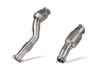 Akrapovic 2021+ BMW M3 (G80)/M4 (G82)/ BMW M2 (G87) DownPipe w/Catalytic Converter (SS) - DP-BM/SS/8