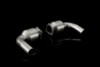 Akrapovic 10-13 Porsche 911 Turbo/Turbo S (997) Link Pipe Set w/ Cat (Titanium) - L-PO997TFLS-100