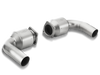 Akrapovic 10-13 Porsche 911 Turbo/Turbo S (997) Link Pipe Set w/ Cat (Titanium) - L-PO997TFLS-100