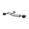 Akrapovic 12-19 Fiat Abarth 500/595C/Turismo 1.4L (Excl US Models) Slip-On Line (SS) (Req. Tips) - M-FI/SS/1H