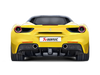 Akrapovic 16-17 Ferrari 488 GTB/488 Spyder Slip-On Line (Titanium) w/ Carbon Tips - MTP-FE488H