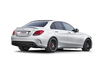 Akrapovic 15-17 AMG C63 Estate Evolution Line Cat Back (Titanium) w/ Carbon Tips (Req. Link Pipe) - MTP-ME/T/2H/1