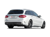 Akrapovic 15-17 AMG C63 Estate Evolution Line Cat Back (Titanium) w/ Carbon Tips (Req. Link Pipe) - MTP-ME/T/2H/1