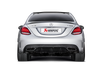 Akrapovic 15-17 AMG C63 Estate Evolution Line Cat Back (Titanium) w/ Carbon Tips (Req. Link Pipe) - MTP-ME/T/2H/1