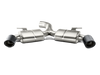 Akrapovic 13-17 Volkswagen Golf GTI (VII) Slip-On Race Line (Titanium) w/ Carbon Tips - MTP-VW/T/2