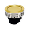 Wiseco VW ABF 2.0L 16V Turbo 83.50mm Bore 8.5:1 Compression Ratio -11cc Dish Pistons - Set of 4 - KE188M835