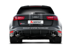 Akrapovic 14-17 Audi RS6 Avant (C7) Evolution Line Cat Back (Titanium) w/ Carbon Tips - S-AU/TI/3H