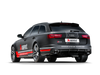 Akrapovic 14-17 Audi RS6 Avant (C7) Evolution Line Cat Back (Titanium) w/ Carbon Tips - S-AU/TI/3H