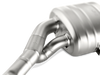 Akrapovic 13-17 Audi S6 Avant/Limousine (C7) Evolution Line Cat Back (Titanium) w/ Carbon Tips - S-AU/TI/6H