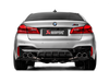 Akrapovic BMW M5/M5 Competition (F90) Slip-On Line (Titanium) (Req. Tips) - S-BM/T/27H