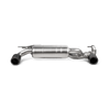 Akrapovic 2018 BMW M240i (F22/F23)  Slip-On Race Line (Titanium) w/ Titanium Tips - S-BM/T/8H