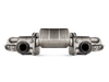 Akrapovic 2020+ Porsche Cayman GT4 (718) Slip-On Race Line (Titanium) (Req Tips / Option 2) - S-PO/TI/18/1