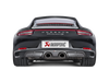 Akrapovic 16-17 Porsche 911 Carrera S/4/4S/GTS (991.2) Slip-On Line (Titanium) w/ Titanium Tips - S-PO/TI/5H