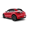 Akrapovic 2014 Porsche Macan Turbo (95B) Evolution Line Cat Back (Titanium) w/ Carbon Fiber Tips - S-PO/TI/7H