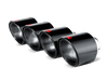 Akrapovic 06-13 Chevrolet Corvette ZO6/ZR1 (C6) Tail Pipe Set (Carbon 115 mm) - TP-CT/1